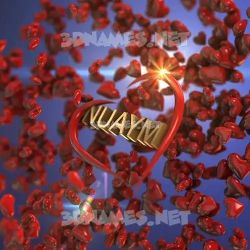nuaym in Hearts style - 3D name wallpaper nuaym in Hearts style - 3D name wallpaper