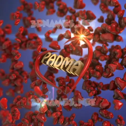 padma in Hearts style - 3D name wallpaper padma in Hearts style - 3D name wallpaper
