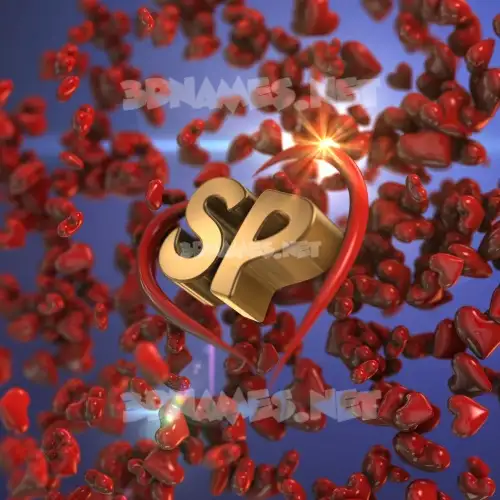 sp in Hearts style - 3D name wallpaper sp in Hearts style - 3D name wallpaper