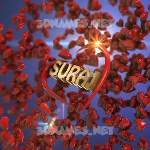 suraj in Hearts style - 3D name wallpaper suraj in Hearts style - 3D name wallpaper