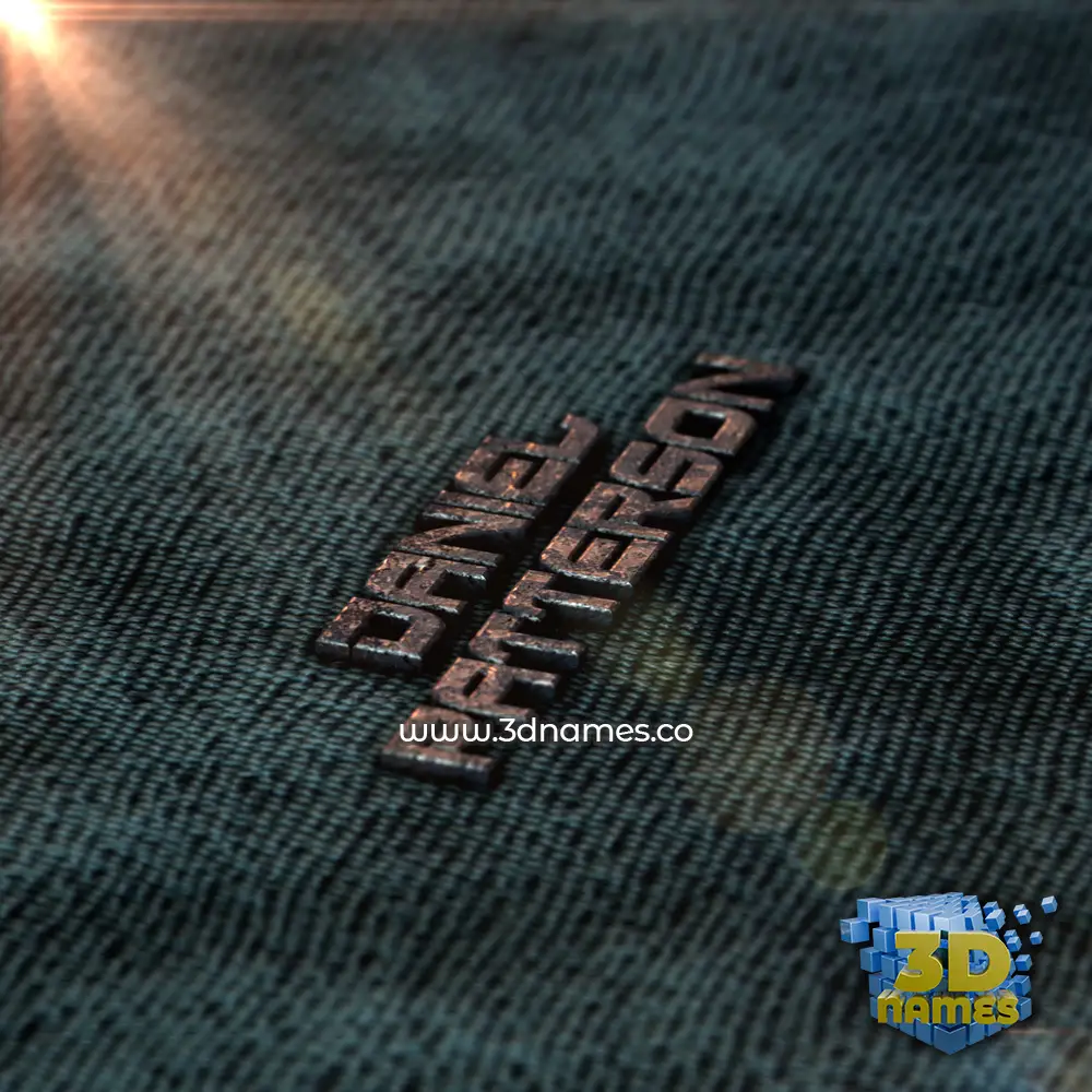 daniel patterson in Rusty Metal style - 3D name wallpaper daniel patterson in Rusty Metal style - 3D name wallpaper