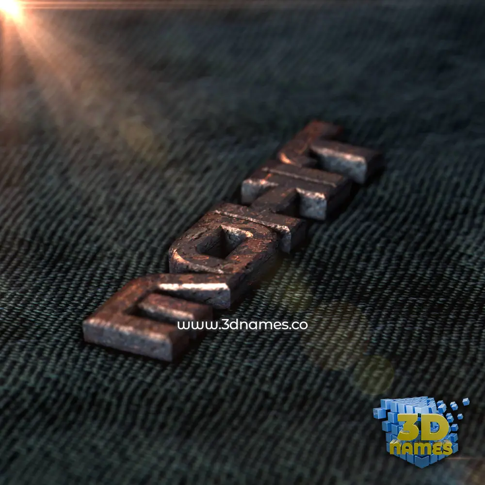 mohit in Rusty Metal style - 3D name wallpaper