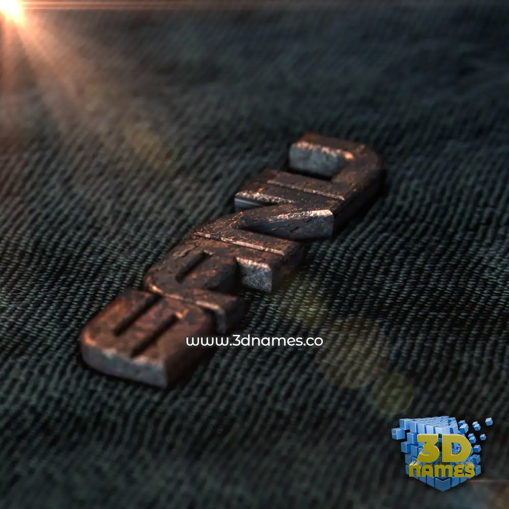 sanu in Rusty Metal style - 3D name wallpaper sanu in Rusty Metal style - 3D name wallpaper