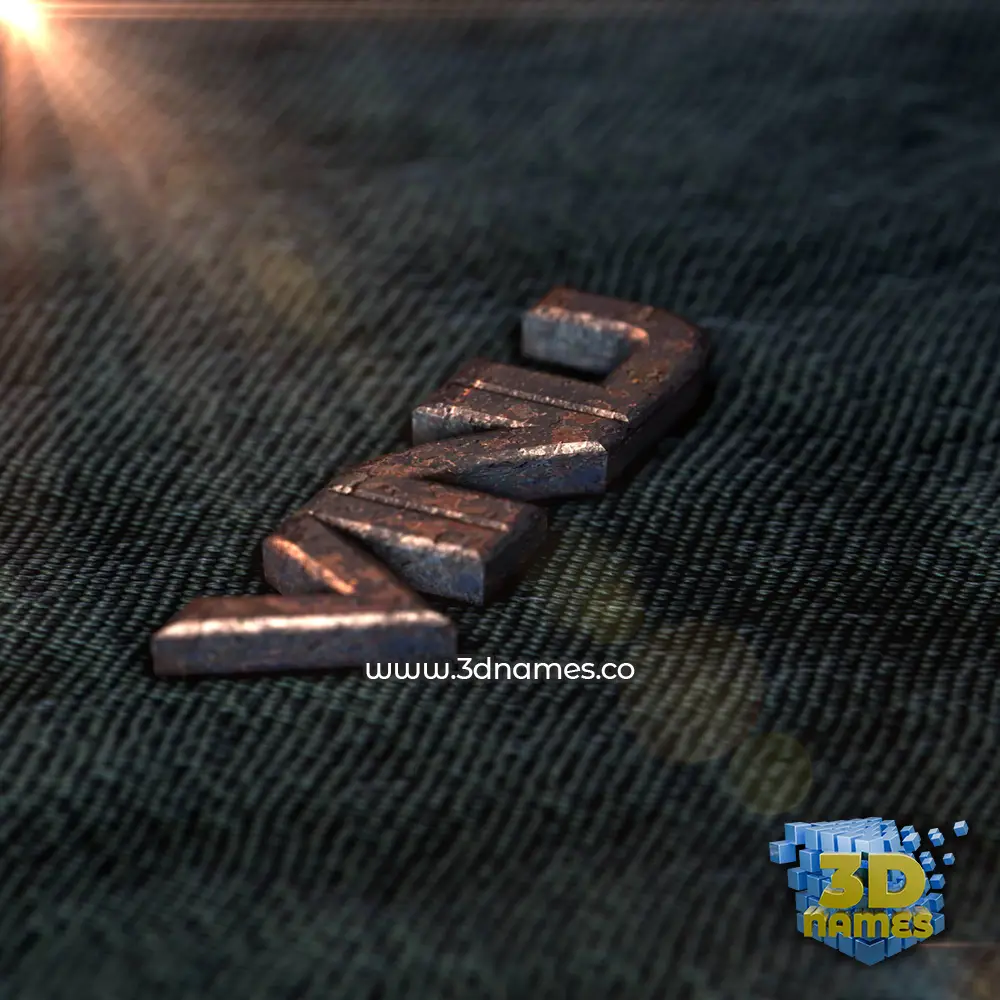 vinu in Rusty Metal style - 3D name wallpaper vinu in Rusty Metal style - 3D name wallpaper