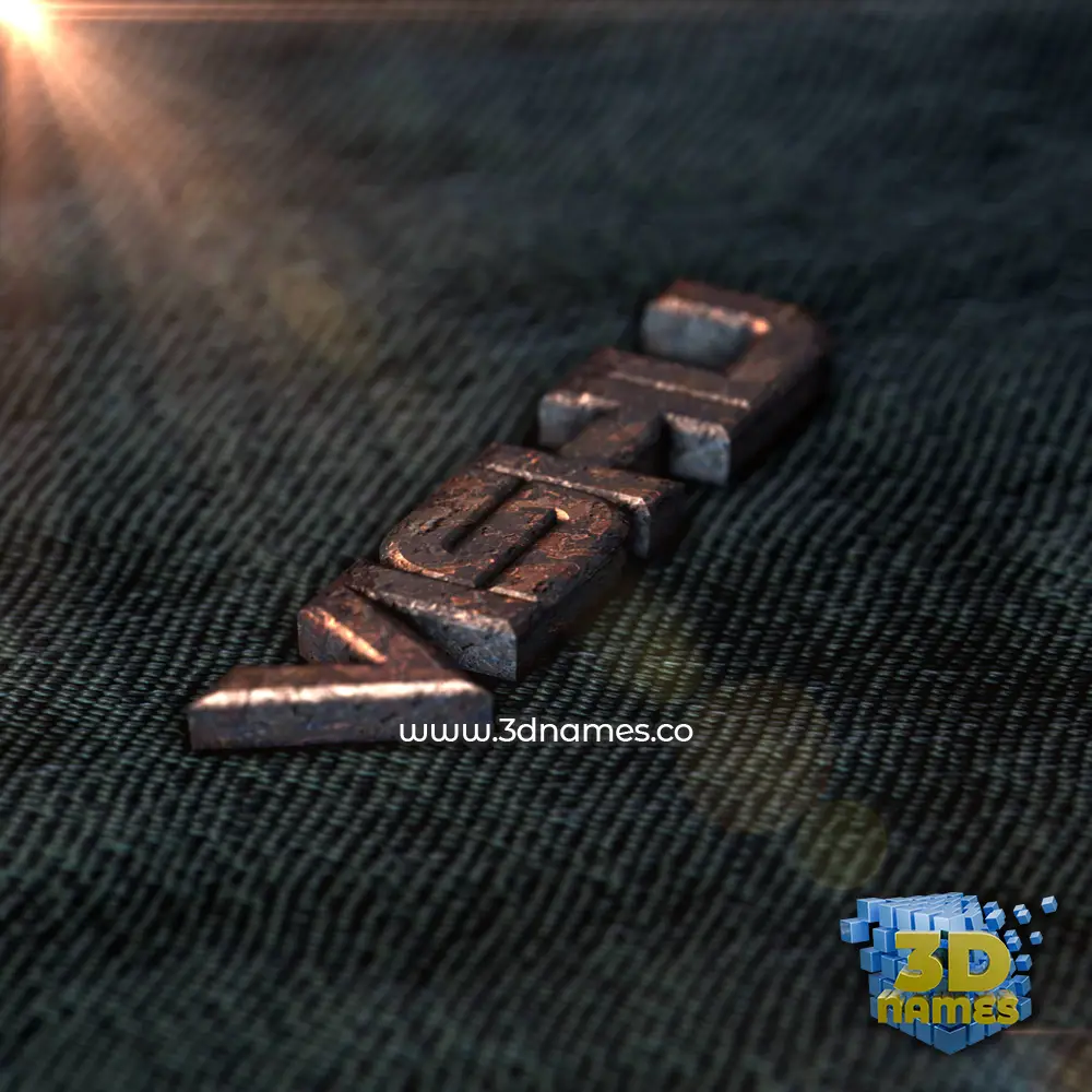 vishu in Rusty Metal style - 3D name wallpaper vishu in Rusty Metal style - 3D name wallpaper