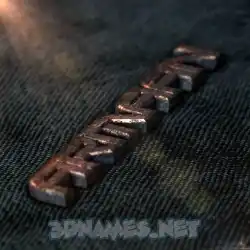 armaan in Rusty Metal style - 3D name wallpaper