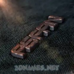 asfan in Rusty Metal style - 3D name wallpaper