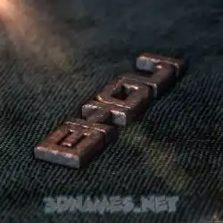 bholi in Rusty Metal style - 3D name wallpaper