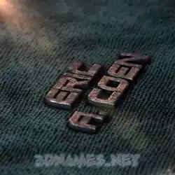 eric a. coen in Rusty Metal style - 3D name wallpaper