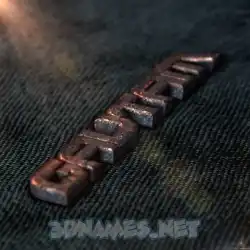 gautam in Rusty Metal style - 3D name wallpaper