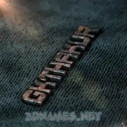 gkthakur in Rusty Metal style - 3D name wallpaper