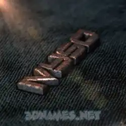 ivyso in Rusty Metal style - 3D name wallpaper