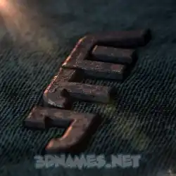 jtm in Rusty Metal style - 3D name wallpaper