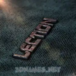 lection in Rusty Metal style - 3D name wallpaper