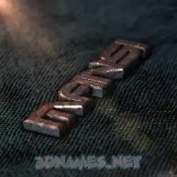 mansi in Rusty Metal style - 3D name wallpaper