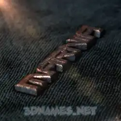 marnia in Rusty Metal style - 3D name wallpaper