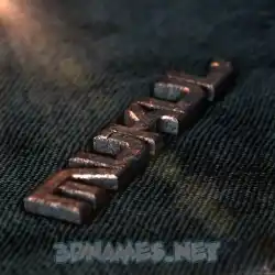 mukul in Rusty Metal style - 3D name wallpaper