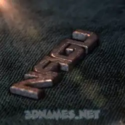 nagu in Rusty Metal style - 3D name wallpaper