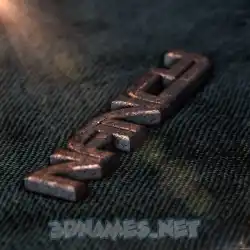 nancy in Rusty Metal style - 3D name wallpaper