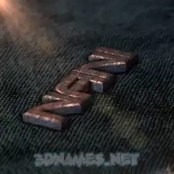 nani in Rusty Metal style - 3D name wallpaper