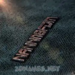 nanni18fdm in Rusty Metal style - 3D name wallpaper