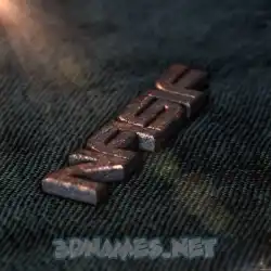 nasif in Rusty Metal style - 3D name wallpaper