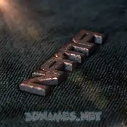 natia in Rusty Metal style - 3D name wallpaper