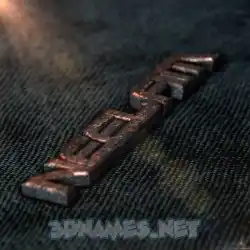 neelam in Rusty Metal style - 3D name wallpaper