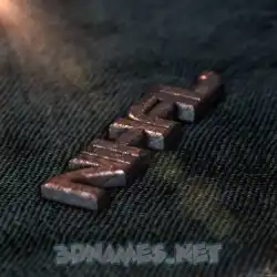 nihal in Rusty Metal style - 3D name wallpaper