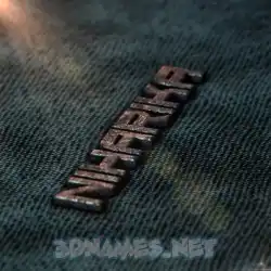 niharika in Rusty Metal style - 3D name wallpaper