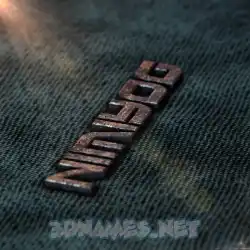 nimiyog in Rusty Metal style - 3D name wallpaper