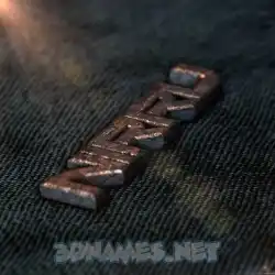 nirru in Rusty Metal style - 3D name wallpaper