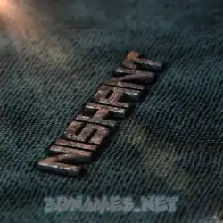 nishant in Rusty Metal style - 3D name wallpaper