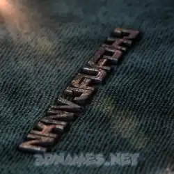 nknvjfufdhj in Rusty Metal style - 3D name wallpaper