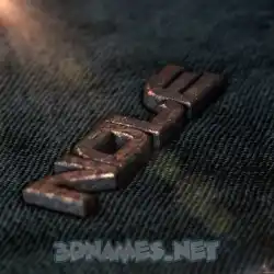 nole in Rusty Metal style - 3D name wallpaper