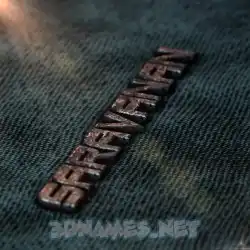 saravanan in Rusty Metal style - 3D name wallpaper