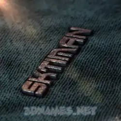 sktiman in Rusty Metal style - 3D name wallpaper