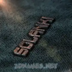 solanki in Rusty Metal style - 3D name wallpaper