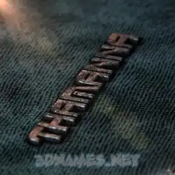 thamanna in Rusty Metal style - 3D name wallpaper