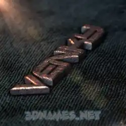 venky in Rusty Metal style - 3D name wallpaper