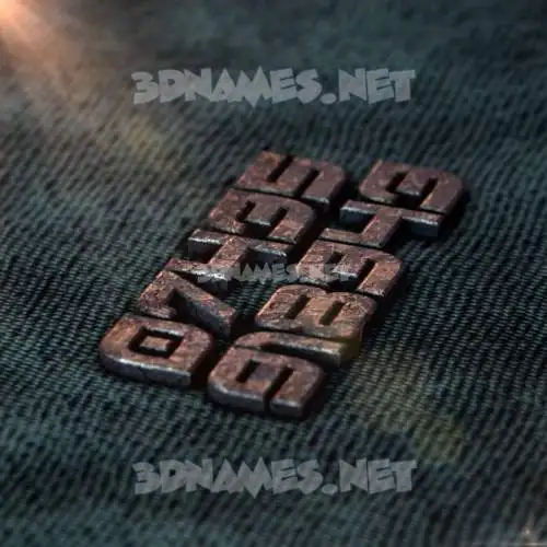 07435 918343 in Rusty Metal style - 3D name wallpaper 07435 918343 in Rusty Metal style - 3D name wallpaper