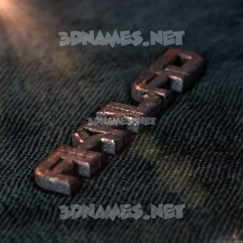 akhlad in Rusty Metal style - 3D name wallpaper