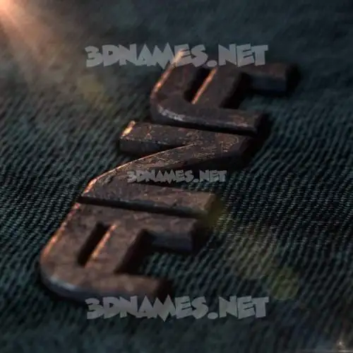 ana in Rusty Metal style - 3D name wallpaper