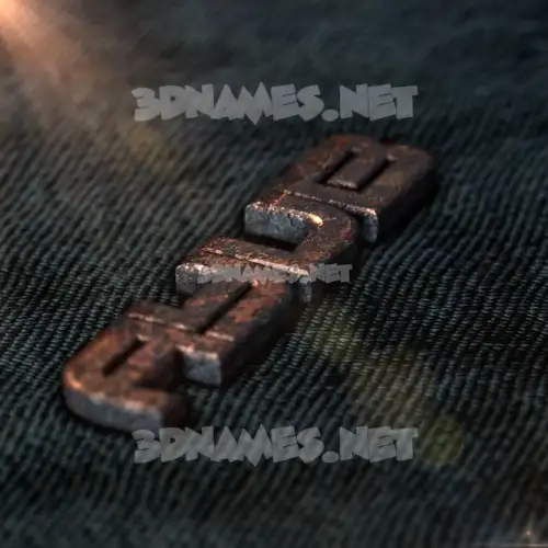 ayub in Rusty Metal style - 3D name wallpaper