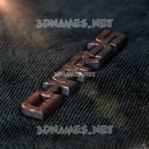 charys in Rusty Metal style - 3D name wallpaper charys in Rusty Metal style - 3D name wallpaper