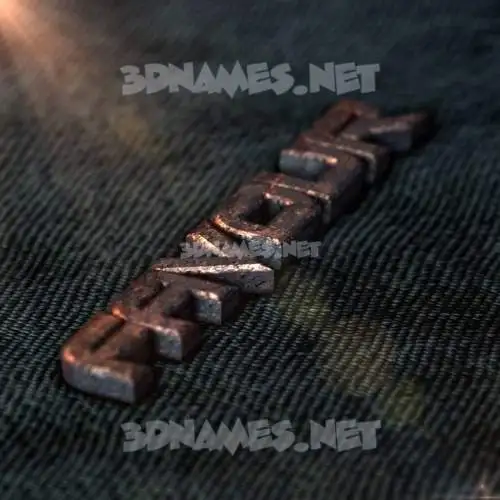 favour in Rusty Metal style - 3D name wallpaper favour in Rusty Metal style - 3D name wallpaper