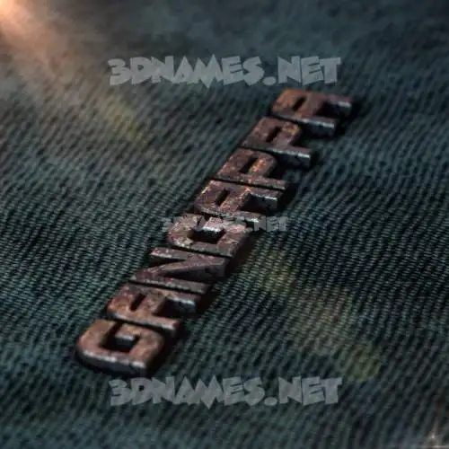 gangappa in Rusty Metal style - 3D name wallpaper