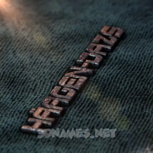 häagen-dazs in Rusty Metal style - 3D name wallpaper