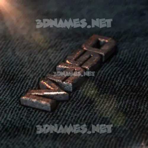 ivyso in Rusty Metal style - 3D name wallpaper ivyso in Rusty Metal style - 3D name wallpaper
