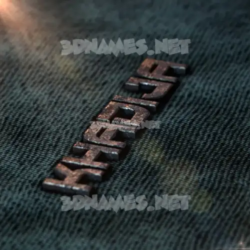 khadija in Rusty Metal style - 3D name wallpaper khadija in Rusty Metal style - 3D name wallpaper